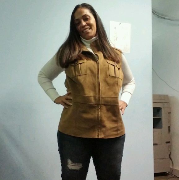 Ralph Lauren Jackets & Blazers - Lauren Ralph Lauren Tan dress vest
